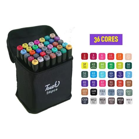 Canetas Touch 36 - Canetas Touch 36 Cores | MercadoLivre 📦