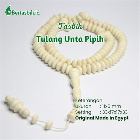 Jual Tasbih Tulang Unta Pipih 11 Mm Shopee Indonesia