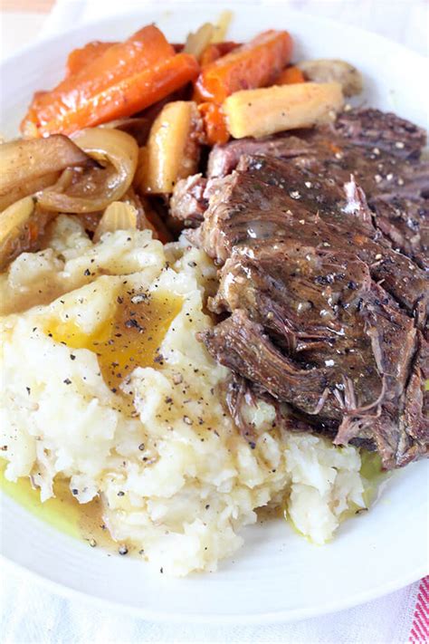 Beef Roast With Lipton Onion Soup Mix And Cream Of Mushroom Soup