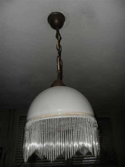 Lampe Suspendue En Opaline Perles Opaline Catawiki