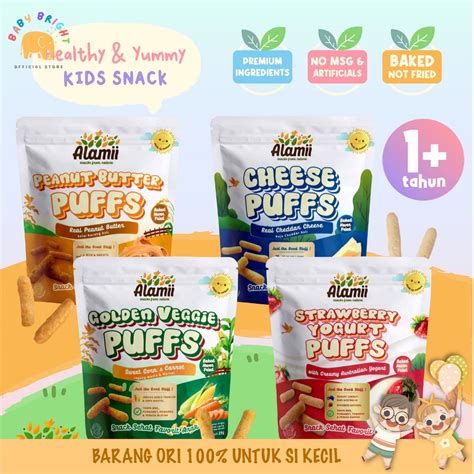 Jual Alamii Puffs Alamii Puff Gr Snack Bayi Biscuit Bayi Cemilan