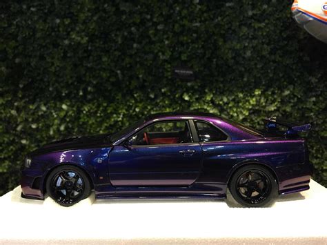 1 18 Autoart Nissan Skyline Gt R R34 Z Tune 77464【mgm】 Max Gear Model 模型店 線上購物 有閑購物