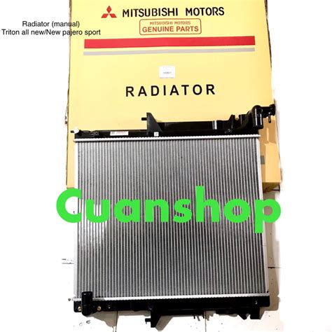 Jual Radiator Assy Mitsubishi All New Triton New Pajero Sport Manual