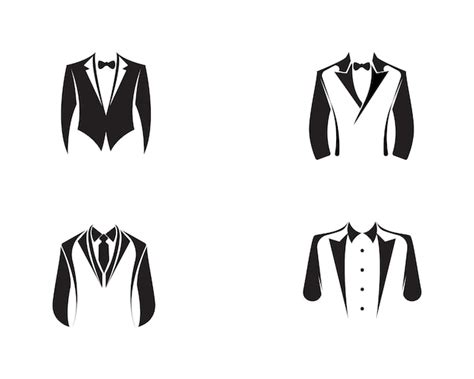 Premium Vector Tuxedo Logo Template Vector