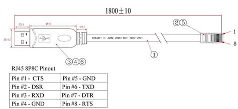 Rj45 To Usb Pin Out Rj45 Usb Electronics Projects