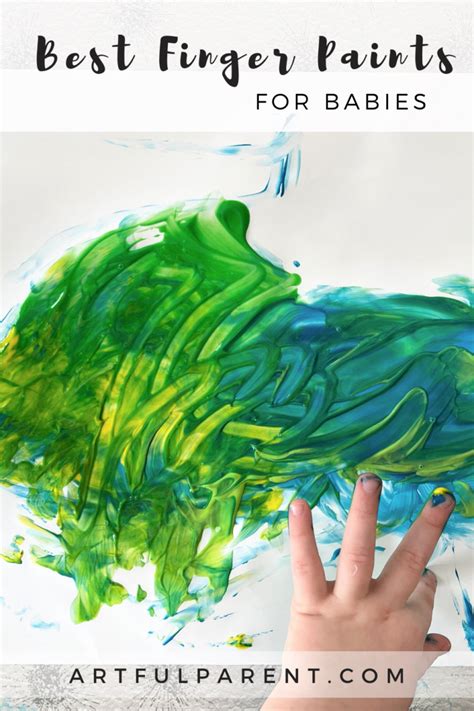 The Best Fingerpaint For Babies The Artful Parent