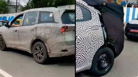 Mahindra XUV500 Coupe Spotted For The First Time Details HT Auto