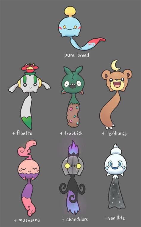 Pokemon-variations : Photo | Pokémon species, Pokemon breeds, Cute pokemon