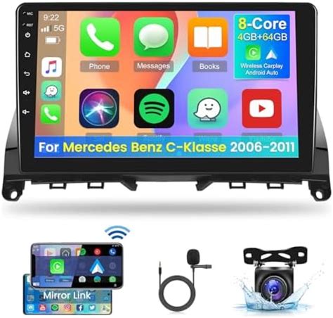 Autoradio Android Pouces Core Pour Mercedes Benz C Klasse W S