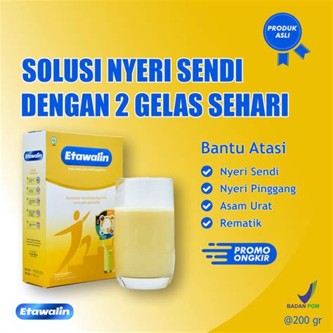 Promo Etawalin Susu Kambing Original Etawa Pegal Linu Nyeri Sendi