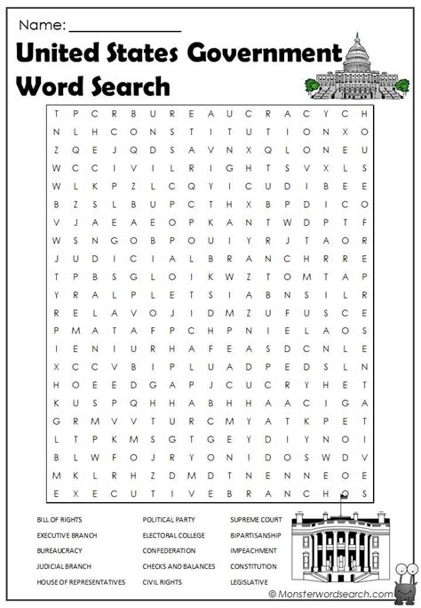 United States Word Searches