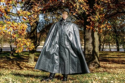 Klepper Cape Raincape Regencape Gummimantel Kleppermantel Raincoat