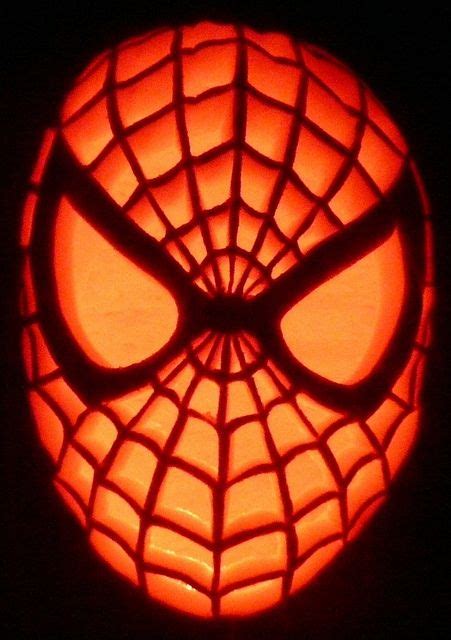 Spiderman Pumpkin Carving Spiderman Pumpkin Pumpkin Carving Patterns