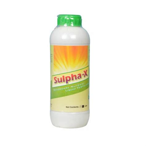 Bio Tech Grade Sulfa X Sulphur 20 Liquid Fertilizer Bottle Grade