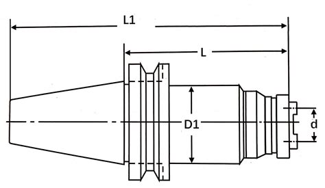 Quick Change Tension Compression BT40 Rigid Tap Holders