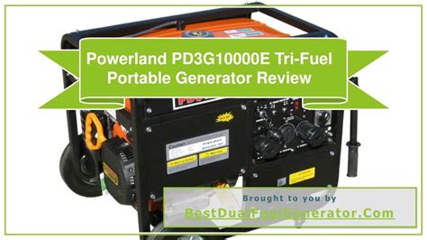 Ppt Powerland Pd3g10000e Tri Fuel Portable Generator Review Powerpoint Presentation Id7661409