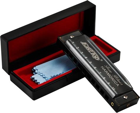 East Top Harmonica C Blues Harmonica Key Of C Hole Tone Blues