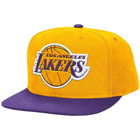 Men's Mitchell & Ness Los Angeles Lakers Gold XL Logo Two-Tone ...