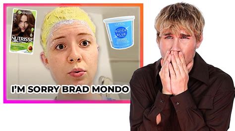 Hairdresser Reacts To People Bleaching Their Box Dyed Hair Dont Try This At Home Youtube