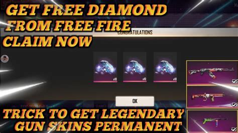 How To Get Free Diamonds In Free Fire Claim Details Trick To Get