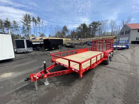 2023 Maxxd 7x18 10k 4 Gate Utility Trailer Cm Truck And Trailer