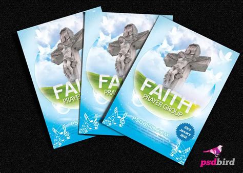 Free Christian Church & Religious Brochure PSD