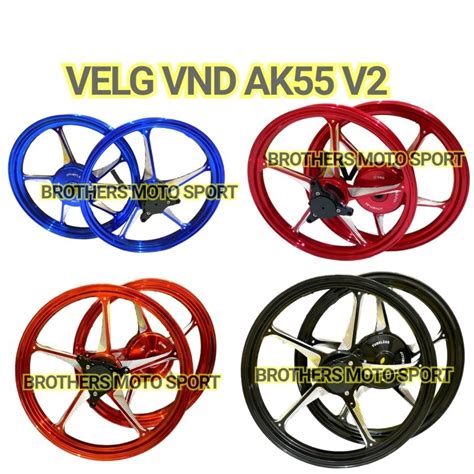 Jual Velg Vnd Ak55 V2 Ring17 Aerox155 Velg Racing Vnd Ak55 V2 Aerox 155