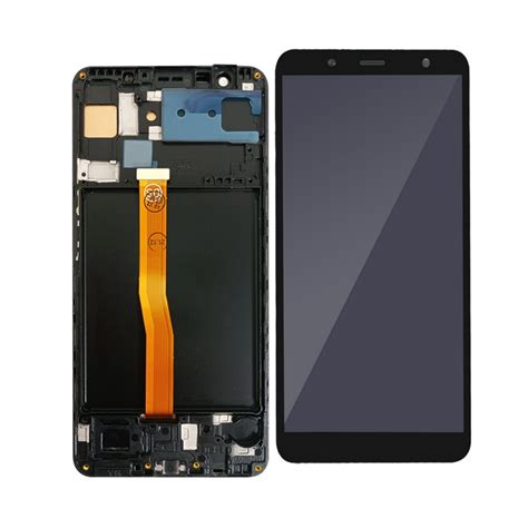 適用於三星 A7 2018 全新帶框螢幕總成 OLED 屏幕 面板 LCD SM A750F A750F A750 蝦皮購物