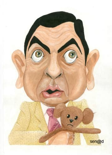 Mr Bean By Senad Famous People Cartoon Toonpool