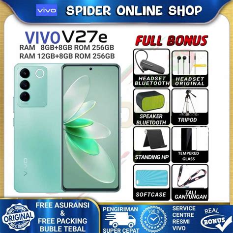 Jual Vivo V E Nfc Ram Gb Extended Ram Gb Garansi Resmi Vivo