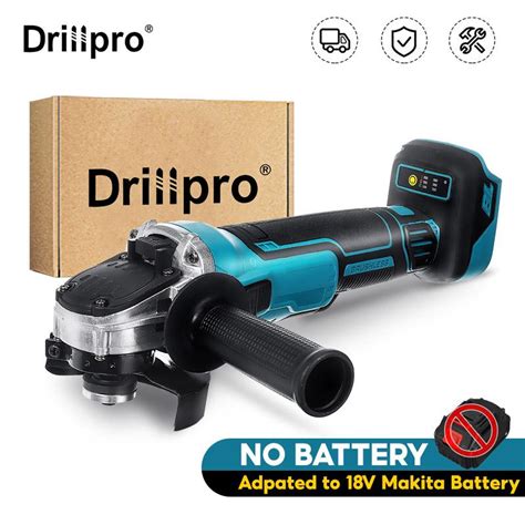 Buy Drillpro V Mm Brushless Impact Angle Grinder Cordless