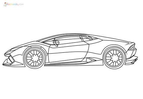 Lamborghini Aventador Para Colorir