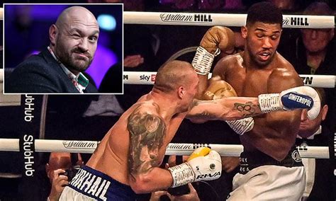 Anthony Joshua Says Tyson Fury S Big Bodybuilder Jibe Got In His Head