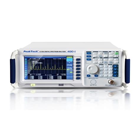 Analizador De Espectro Digital Khz Ghz Peaktech P