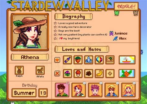 Stardew Valley Profile Em 2024 Adesivos Bonitos Adesivos