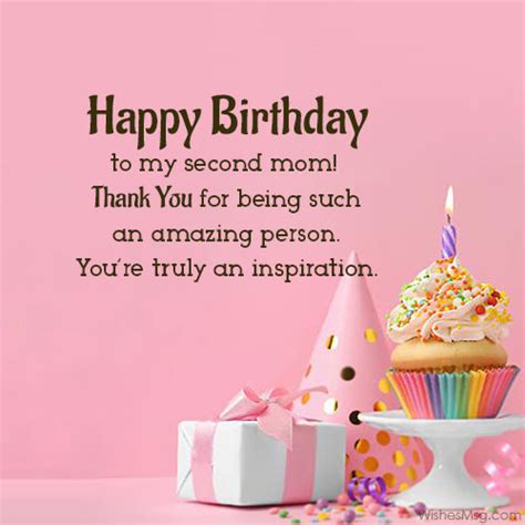 Birthday Message To Second Mom May Lanita