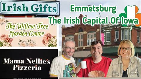 Emmetsburg Irish Capital Of Iowa Irish T Shop Willow Tree Garden