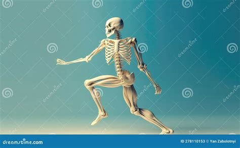 The Skeleton Of A Gymnast Royalty-Free Illustration | CartoonDealer.com ...