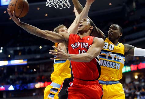 Remembering Demar Derozans Massive Dunk Over The Denver Nuggets 10