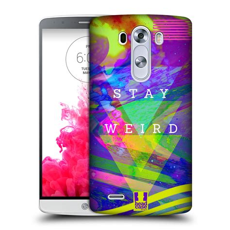 Head Case Designs Stay Weird Hard Back Case For Lg Phones 1 Ebay