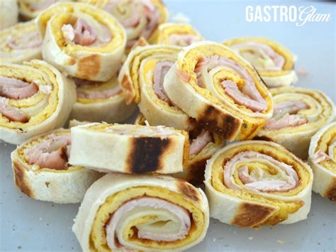 Rollitos de jamón y queso delicia rápida para desayunar Gastroglam