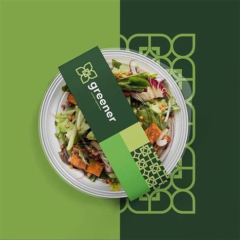 Greener vegetable Logo design branding :: Behance