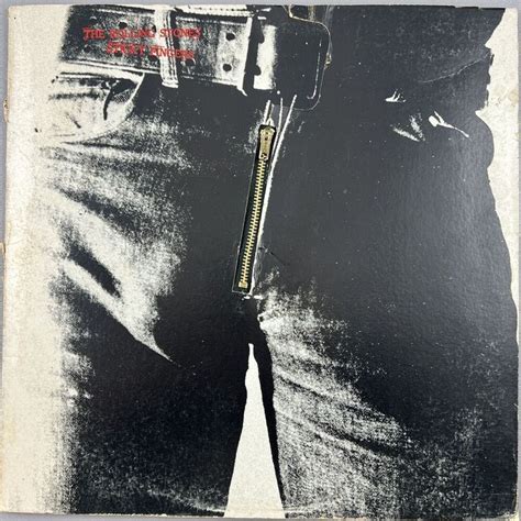 The Rolling Stones Sticky Fingers Vinyl Record Album 1971 COC-59100 ...