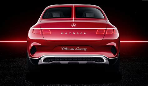 Luxury Cars Vision Mercedes Maybach Red Electric Cars