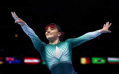 Alexa Moreno logra CUARTO lugar en el Mundial de Gimnasia Artística