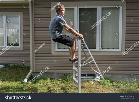 Man Falling Off Ladder Images Stock Photos Vectors Shutterstock