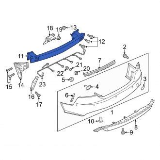 Audi A Bumper Reinforcements Energy Absorbers Carid