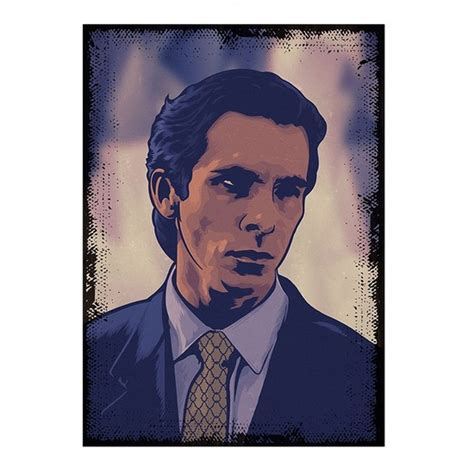 Ekart American Psycho Modern Ahşap Tablo 32CM X44CM Fiyatı