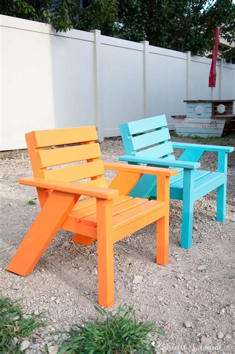 Easy Diy Kids Patio Chairs Houseful Of Handmade