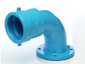 Ductile Iron Bend Socket X Flange Pn B Mm X Degrees From Reece